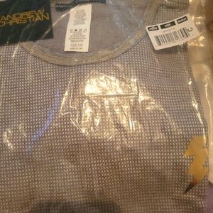 Brand new Andrew Christian Lightening Tee Medium